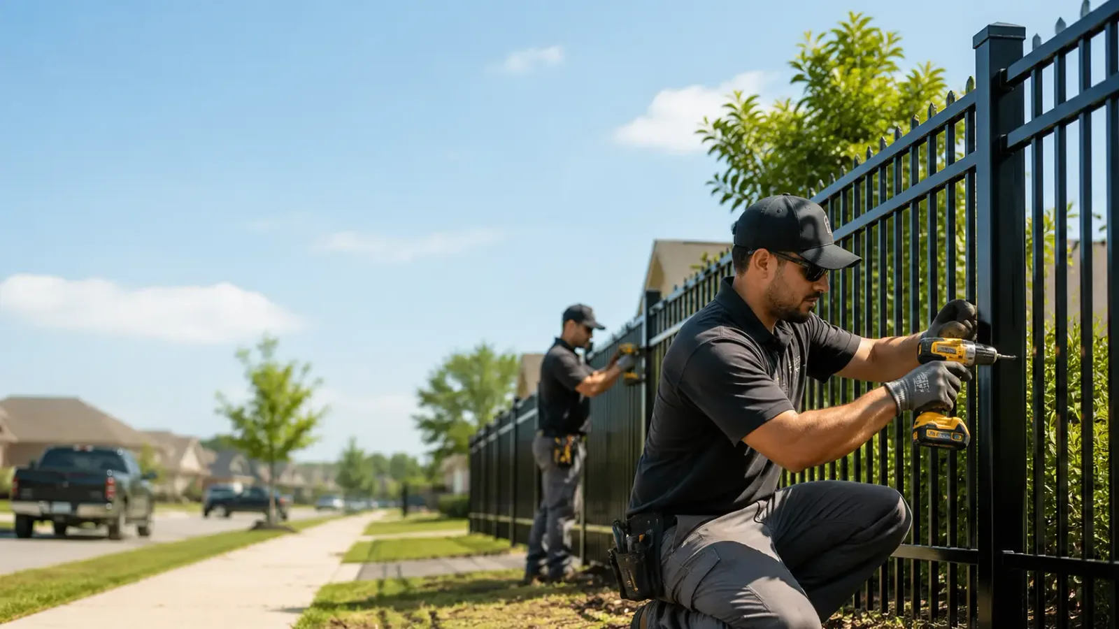 Metal Fence Installation in Pemberton, OH